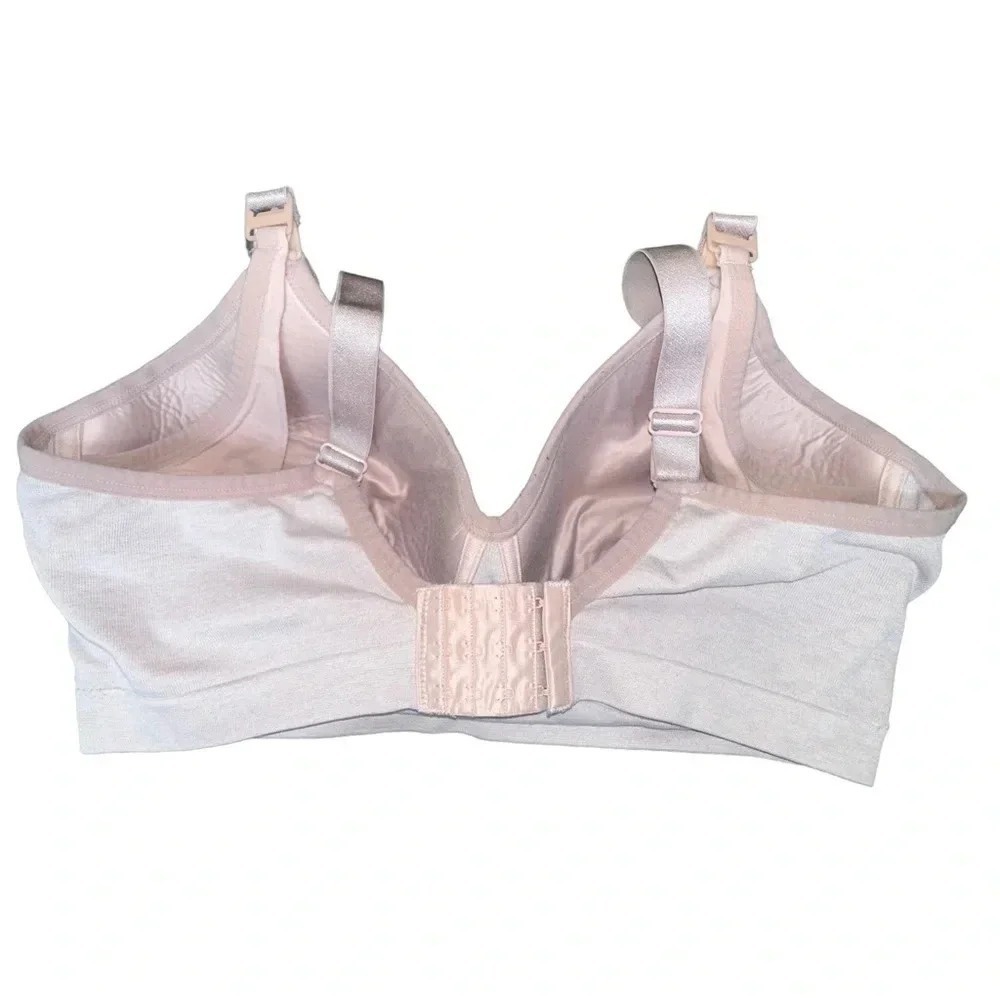 Nude Pink Nursing Bra 2X - Picture 3 of 6